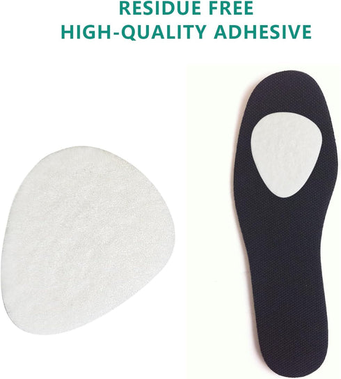 12-Piece Metatarsal Foot Pads for Pain Relief - 0.3 Inch Thick, Ball of Foot Cushions for Women and Men, Forefoot and Sole Support, Metatarsalgia ...