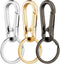 Keychain 3 Pieces Metal Keyring Key Ring Chain Clip Keychains...