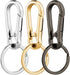 Keychain 3 Pieces Metal Keyring Key Ring Chain Clip Keychains...