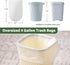 Jaoul 4 Gallon Trash Bag, Bathroom Trash Bags, 60 Counts, Unscented Strong Small Garbage Bags for Bathroom, Office Trash Bags, 4 Gallon Trash Bag ...