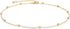 MEVECCO Gold Dainty Bead Plain Chain Choker Necklace for Women,14K Gold Plated Cute Tiny Satellite Chain Boho Minimalist Simple Choker Necklace fo...
