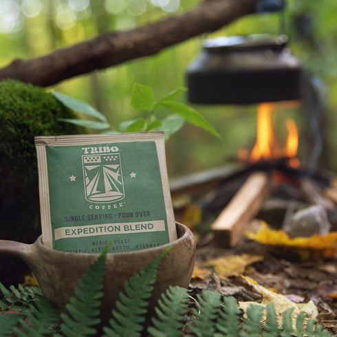 Tribo Coffee Single-Serve Portable Pour Over Drip Coffee - Expedition Blend - 10 Servings (Medium Roast)...