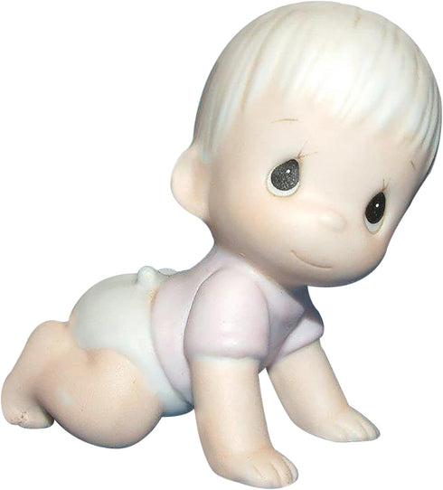 Precious Moments Baby Boy Crawling E2852E Ceramic Collectible...