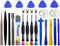 21-Piece Set Opening Pry Tool Screwdriver Set Multiple Functions Repair Tool Kit with Phillips Pentalobe Flat Triangle Head Suitable for Repairing...
