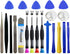 21-Piece Set Opening Pry Tool Screwdriver Set Multiple Functions Repair Tool Kit with Phillips Pentalobe Flat Triangle Head Suitable for Repairing...
