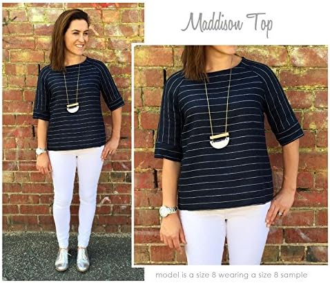 Style Arc Sewing Pattern - Maddison Top (Sizes 18-30)...