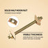 Furniture Fastening Connectors?Countertop Connector,Table Top Fasteners,Furniture Bolts Nuts Joint Miter Draw Bolt Countertop Flip Connector for B...