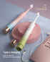 Upgrade Sonic Electric Toothbrush for Adults, 8 Replacement Brush Heads, Rechargeable Electric Toothbrush with 2-Minutes Timer IPX7 Water-Proof, f...