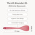 Starpack 'The All Rounder' XL Premium Silicone Spoonula Spatula - Silicone Spatula Spoon Heat Resistant to 600°F - Best Silicone Spoonulas - Rubbe...