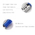 100Pcs Quick Disconnects Vinyl Insulated Female Spade Wire Connectors, 12-10AWG 6.3mm 1/4" Electrical Crimp Terminal...