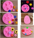 Flower Fondant Cake Silicone Mould Flower and Butterfly Candy Molds - for Cake Decoration,Chocolate Fudge, Polymer Clay, Soap, Confectionery Proje...