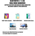 Rechargeable Bluetooth Mouse for Laptop iPad Pro Air MacBook Wireless Mac Chromebook Win8/11 Desktop Computer...