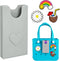 Phone Holder Compatible with Bogg Bag, Soft Silicone 3Pcs Charm Insert Accessories for Bogg Bag Phone Holder Fits All Cellphones Attachment for Be...
