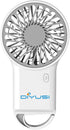 Mini Handheld Eyelash Fan for Women - USB Rechargeable 2000mAh, Portable for Travel & Outdoor, Orange Edition...