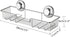 iPEGTOP 3in1 Suction Cup Shower Caddy Bath Wall Shelf + Soap Dish Holder for Large Shampoo Shower Gel Holder Bathroom Storage - Rustproof Stainles...
