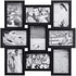 Malden 4x6 9-Opening Collage Picture Frame - Displays Nine 4x6 Pictures - Black...
