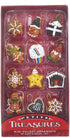Kurt S. Adler 1.25-Inch Resin Miniature Gingerbread Ornaments, 12 Piece Set...