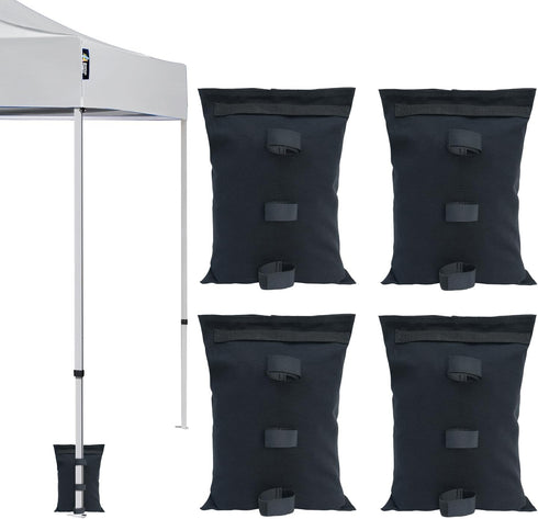 AMERICAN PHOENIX Canopy Weights Sand Bags for Pop up Canopy Tent Outdoor Gazebo Leg Canopy Weights, Set of 4...