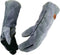 14 Inches,932?,Leather Forge Welding Gloves small, Heat/Fire Resistant,Mitts for BBQ,Oven,Grill,Fireplace,Tig,Mig,Baking,Furnace,Stove,Pot Holder,...