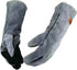 14 Inches,932?,Leather Forge Welding Gloves small, Heat/Fire Resistant,Mitts for BBQ,Oven,Grill,Fireplace,Tig,Mig,Baking,Furnace,Stove,Pot Holder,...