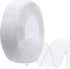 1 Inch Sheer Organza Chiffon Ribbon, 50 Yards/Roll (White)...
