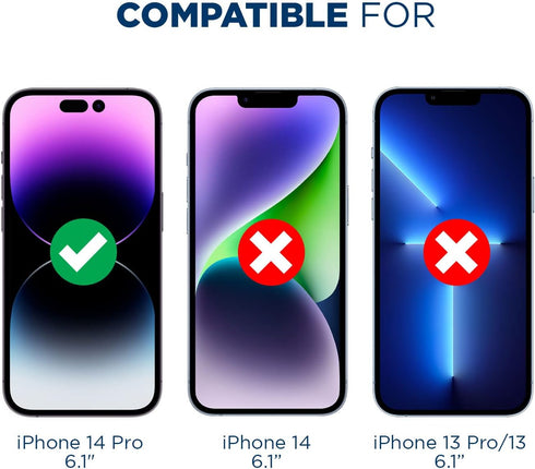 Tech Armor 4 Pack HD Clear Film Screen Protector Compatible for Apple NEW iPhone 14 Pro 5G 6.1 Inch 2022......