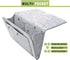 DOURR Felt Bedside Caddy Bed Dorm Bunk Organizer Storage Pocket for Organizing Tablet Magazine Phone Small Things Holder (Gray)...