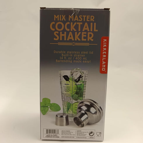 Kikkerland Mix Master Cocktail Shaker...