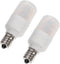 Veemoon 2pcs E12 Refrigerator Light Bulb Dryer Led Light Bulb Water Dispenser Light Bulb Small Appliance Bulbs Cherry Pitter Freezer Light Bulb Re...
