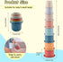 Baby Stacking Nesting Cups Toy, Montessori Toys for Toddlers 6+ Months...