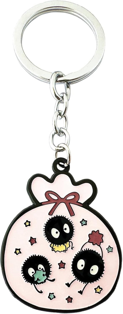 Cartoon Cute Anime Keychain, Zinc Alloy Anime Key Chain for Women and Men...