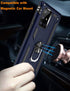 LUMARKE for Galaxy A51 5G Case with Screen Protector,Pass 16ft. Drop Tested Military Grade Protective Phone Cover with Magnetic Ring Kickstand Com...