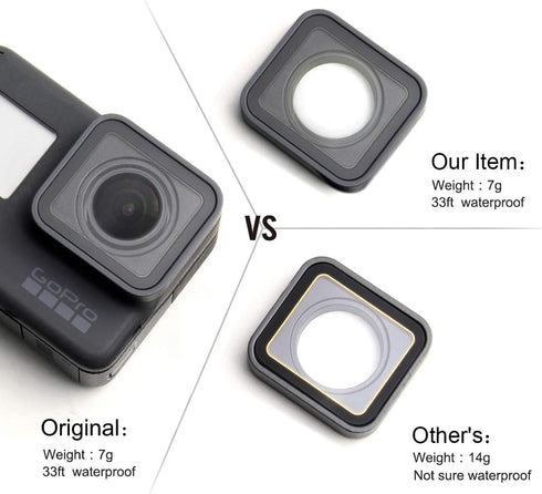 Replacement Protective Lens Cover for GoPro Hero 5 6 7 Camera Glass Protector Lens Cover Repair Part Accessories...