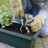 AMES 2445400 Stainless Steel Hand Soil Scoop with Ergo Gel Grip, 13-Inch, Gray...