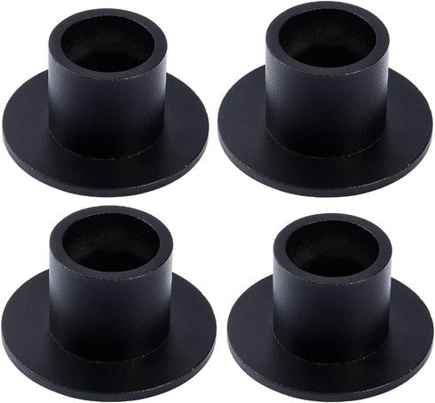 4PCS Black Taper Candle Holders, Matte Iron Candlestick Holders Centerpieces for Home Decoration, Wedding Anniversary, Party, Housewarming Gifts....