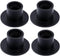 4PCS Black Taper Candle Holders, Matte Iron Candlestick Holders Centerpieces for Home Decoration, Wedding Anniversary, Party, Housewarming Gifts....