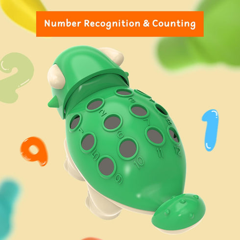 Toddler Montessori Toys Educational Dinosaur Game Learning Activities - Gifts for 6 9 12 18 Month Age 1 2 3 4 One Year Old Boy Girl Kid Birthday -...