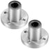 uxcell LM10UU Round Flange Linear Ball Bearings, 10mm Bore Dia, 19mm OD, 29mm Length 2pcs...