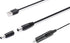 GutReise Universal 12V Car Charger(Max 10A) + 5V DC Power Cable,with 11 Connectors for DVD Player,Dash Camera,GPS,Bluetooth Speakers,Shaver Fans.....