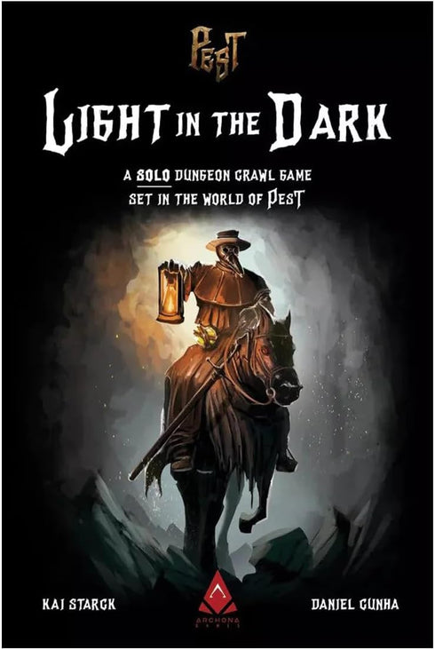 Light in The Dark - Strategy Board Game, Solo Dungeon Crawl Game Set in The World of Pest, Plague Doctor, Ages 13+, 1 Player, 30 Min...