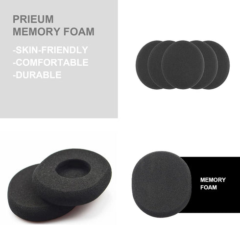 H800 Replacement Ear Pads Compatible with Logitech H800 Wireless Headset, Soft and Durable Sponge Ear Cushions, Replacement Foam Earpads...