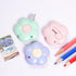 3 Pcs Mini Retractable Utility Knife Flower Pocket Box Cutters Plastic Letter Opener Slide Open with Keychain Hole for Box Letter Envelope, Flower...