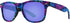 Piranha Digital Unisex Retro Sunglasses with Purple Pattern Frames and Blue Mirror Lens...
