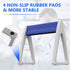 FOUR E'S SCIENTIFIC Laboratory Pipette Stand, Plastic Linear Pipettor Holder Micropipette Rack, Hold Up to 7-8 Pipettes (Pipettes Not Included)...