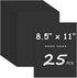 25 Sheets Black Cardstock 8.5 x 11, 92lb/250gsm Card Stock Printer Paper, Thick Paper Cardstock Paper for Invitations, Cards Making, Office Printi...
