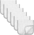 MUKIN Baby Burp Cloths Sets for Unisex Newborn Burping Clothes 6 Pack Bibs Rags for Boys and Girls (Grey)...