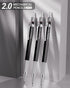 Nicpro 2mm Metal Mechanical Pencil Set with Case, 3PCS Lead Pencil Holder 2.0 mm with 144PCS Lead Refills (4H 2H HB 2B 4B 6B Color), Eraser, Sharp...