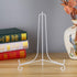 Artliving (2 pack 12" Iron Large Plate Stand, White Iron Easel Picture Frame Display Photo Holder Stand, Displays Picture Frames, Cookbooks, Decor...