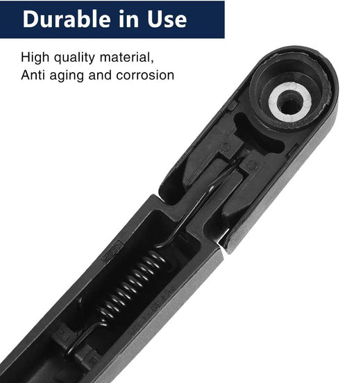 X AUTOHAUX Car Rear Windshield Wiper Blade Arm Set for Kia Rio 2011-2017 11 Inch 280mm...