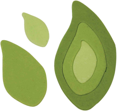 PME Stainless Steel Leaf Cutters, Set of 3...